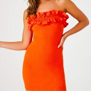 Forever 21 strapless dress